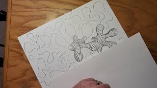 Full Demo Part 1 - Organic Forms - Cross-contour lines with Value added.
