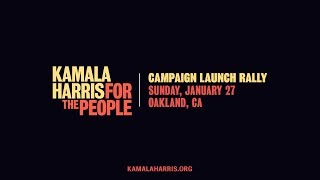 Kamala Harris for President Campaign Launch Rally