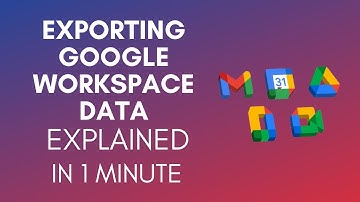 How To Export Google Workspace Data (2025)