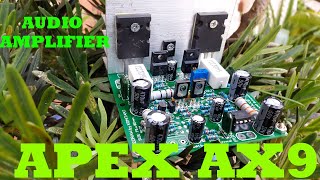 DIY Audio Amplifier APEX AX9