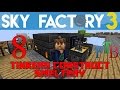 Ep 08 / Tinkers Construct Smeltery  / Sky Factory 3.0 / FTB / Minecraft / Tutorial