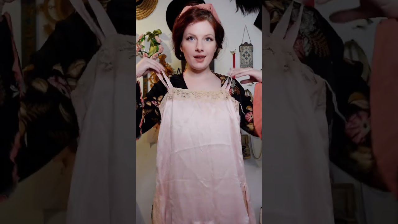  Unboxing Pretty Vintage Underthings Grwm Shorts 1920s Unboxingvideo Silk Flappers Antique