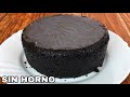 Pastel de CHOCOLATE con 3 ingredientes (sin harina, sin huevo sin polvo para hornear) SIN HORNO