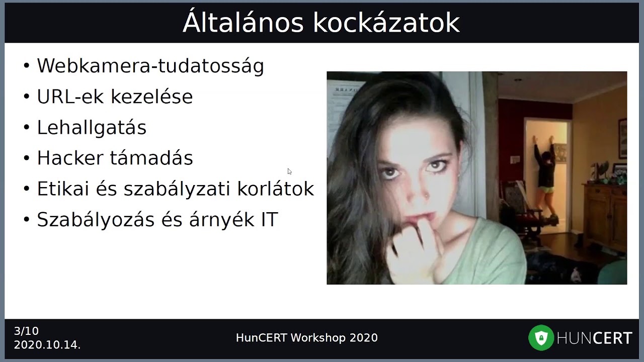 Rigó Ernő:Online meeting, konferencia adatvédelmi műszaki kérdései, a Zoom használatának apropójából
