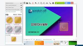 How to Use the Online Scratch Off Card Designer (V1)