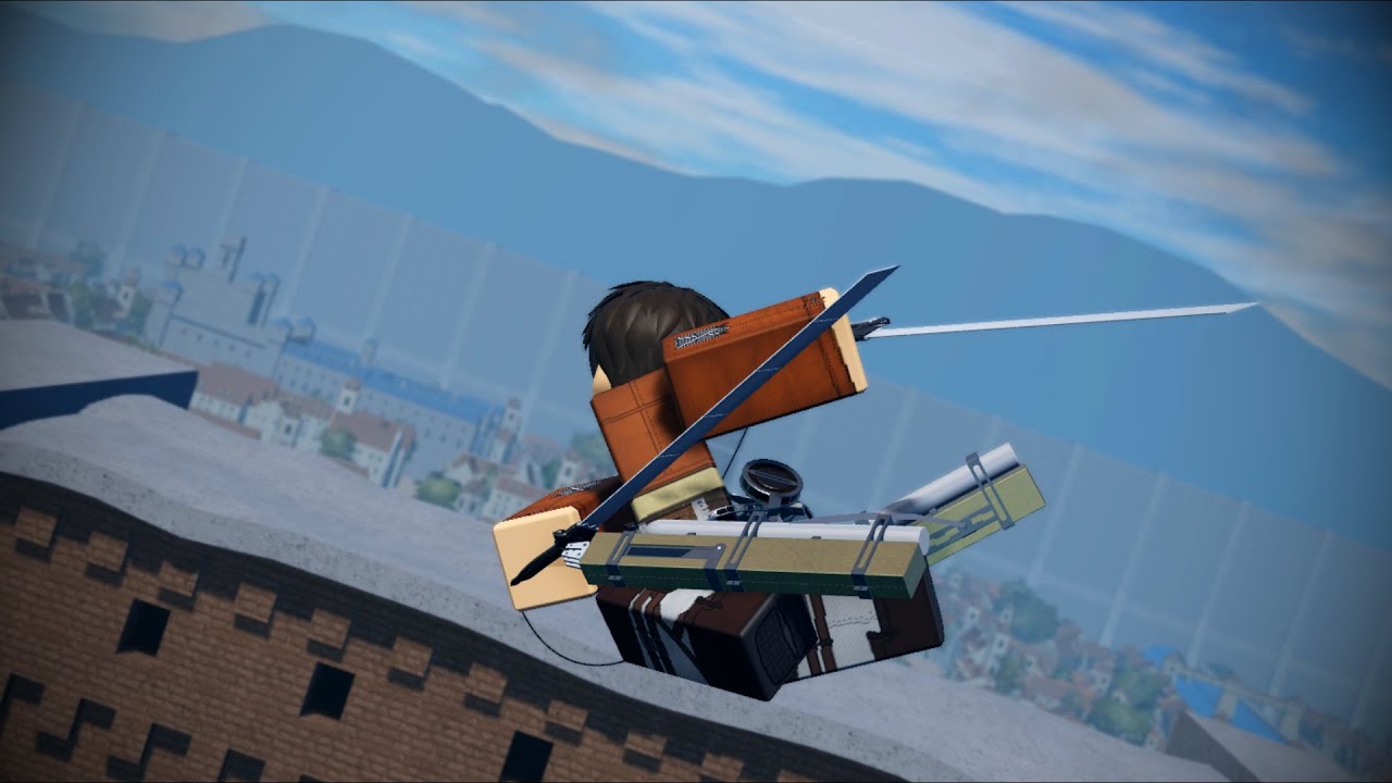 Eren Vs. Colossal Titan | Roblox Animation
