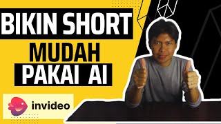 Aplikasi AI Pembuat Video Short Youtube Dengan Mudah | Tutorial INVIDEO Membuat Video Dari Teks screenshot 1