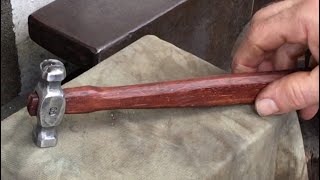 Hand Making A Tiny Rivet Peening Hammer