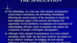 The Bafa' Bafa' Simulation Revisited