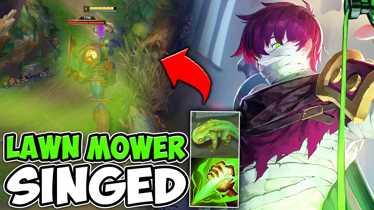 SINGED CAN TURBO CLEAR THE JUNGLE IN SEASON 13! (NEW JUNGLE PET IS AMAZING)