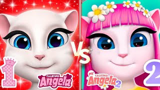 My Talking Angela'm 2 || My Talking Angela 🩷 vS My Talking Angela'm 2 ❤️ || Who the best? || cosplay