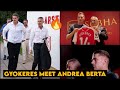 рџ ҐViktor Gyokeres First Day At Arsenal Gyokeres Meets Andrea Berta For Arsenal Announcementрџ Џ рџ ҐViktor Gyokeres First Day At Arsenal Gyokeres Meets Andrea Berta For Arsenal Announcementрџ Џ