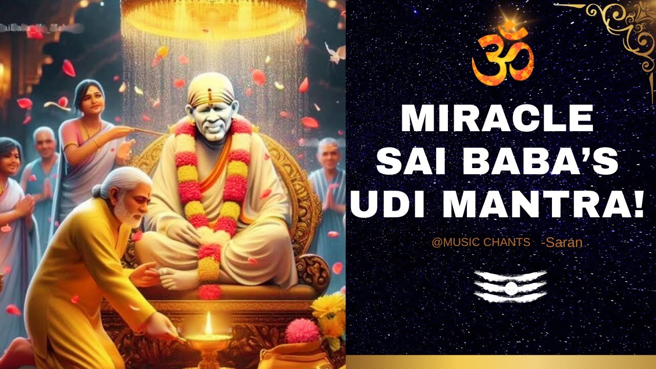 SAI BABA UDI MANTRA!!!🙏 HEALING MANTRA🙏 LISTEN FOR BLESSINGS🙏Saran YouTube