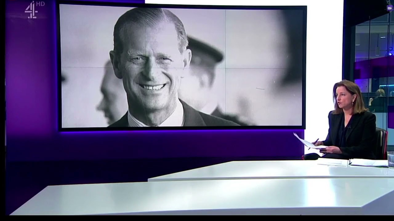 Prince Phillip Death Announcement BBC ITV Channel 4/5 Sky News CNN