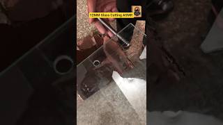 ✨ 12MM Glass Cutting Technique Glass Drilling Hole ASMR ✨🔥 #shorts #asmr #glasswork