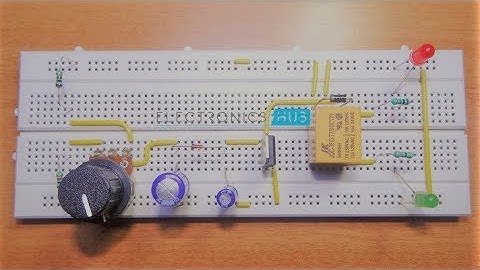 Time Delay Circuit |Relay OFF using NPN Transistor and Capacitor