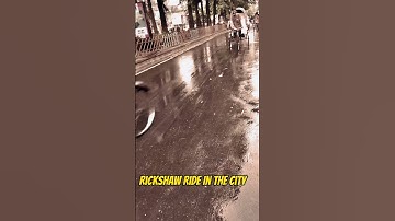 Rickshaw Ride Through the City #viral #shorts #shortsvideo