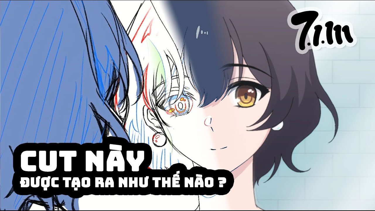 Phía sau hậu trường một cut anime trong dự án ✨7.1.111✨