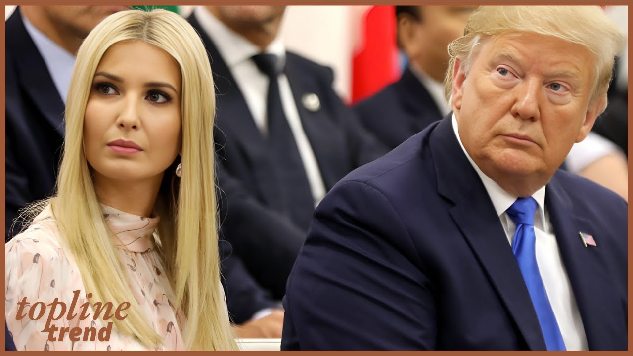 "The Shocking Truth Behind Ivanka Trump’s Exit From Her Father’s Political Future"