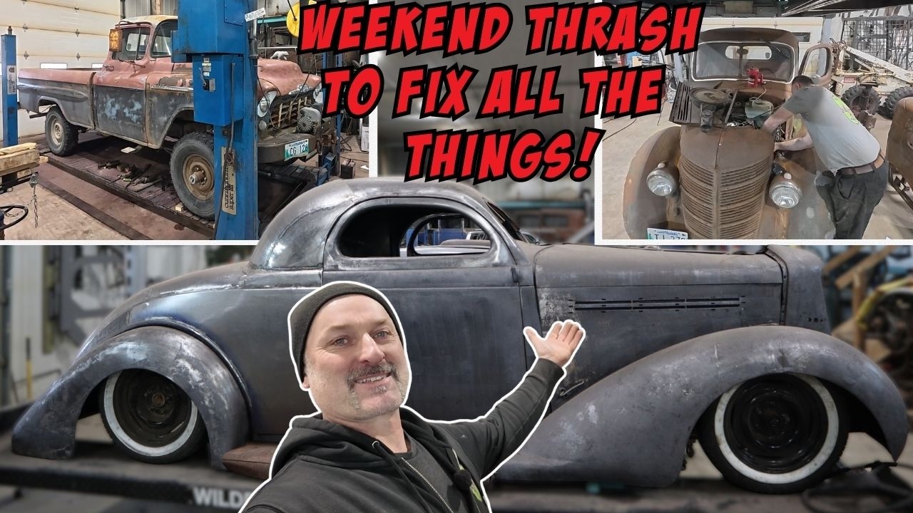 Everything's Leaking! Busy weekend in the shop!