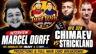 UFC 328 Predictions w/ Marcel Dorff🚨Chimaev vs Strickland FULL Breakdown!