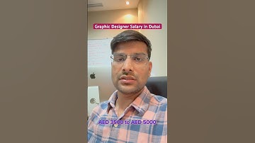 Graphic Designer Salary in Dubai 🇦🇪 😃😃 Graphic Designer Scope in Dubai UAE #dubaijob2023