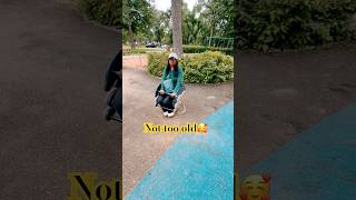 Not too old #selflove #playground