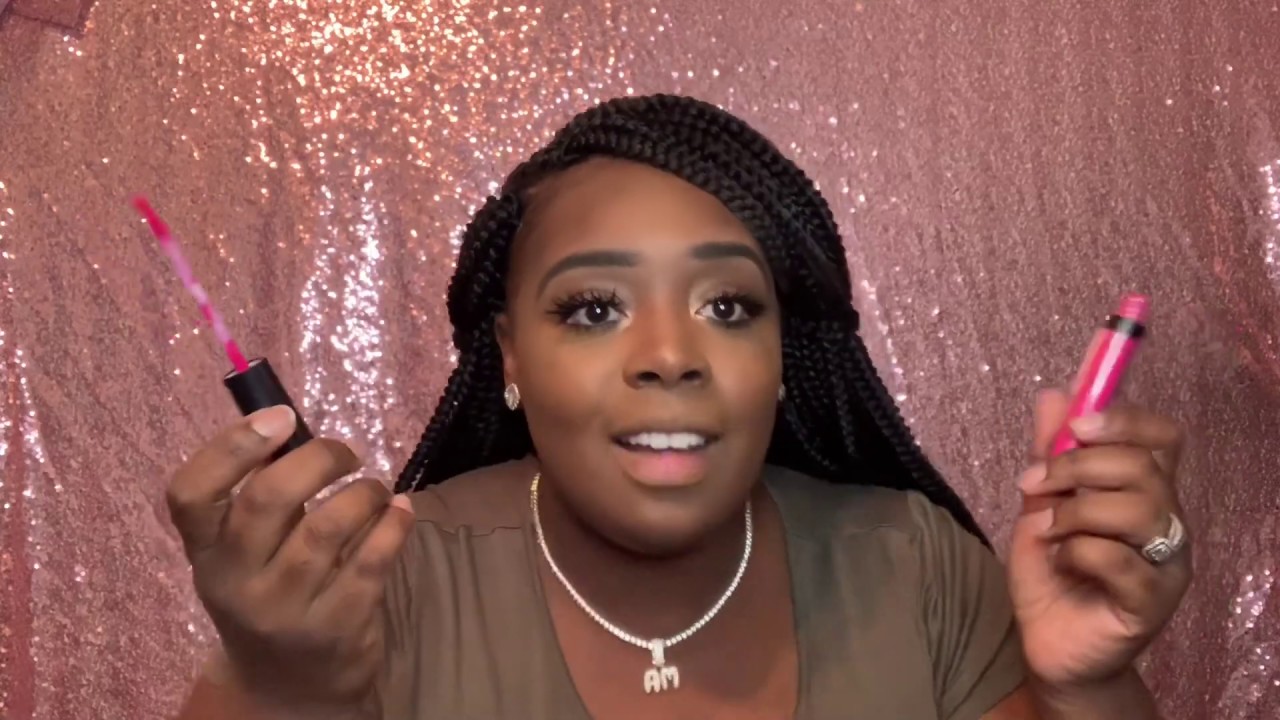 Rating Blac Chyna’s liquid lipsticks Lashed - YouTube