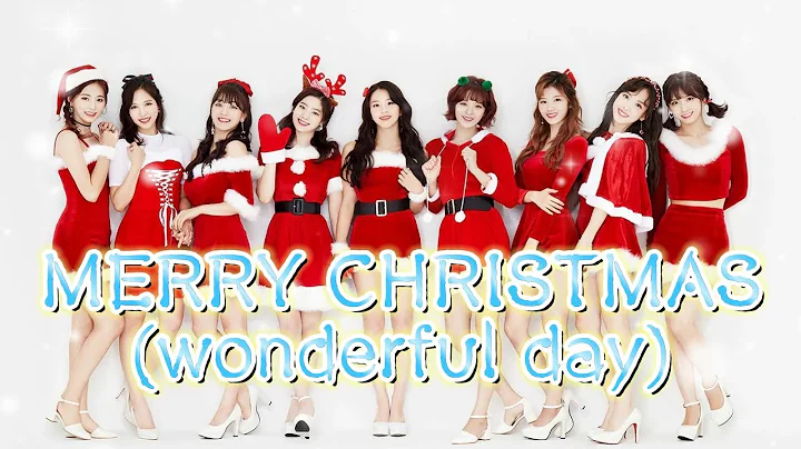 "Wonderful Day" MERRY CHRISTMAS EVERY ONCE @TWICE #twice #merrychristmas 🎅⛄🎄🥰 #readytobetour