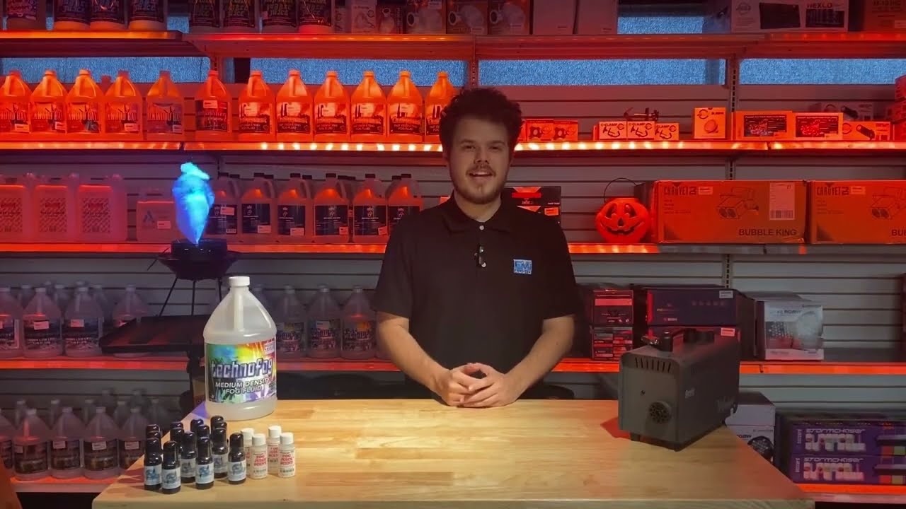 Fog Scent Demo - Halloween Atmospherics with EMI Audio