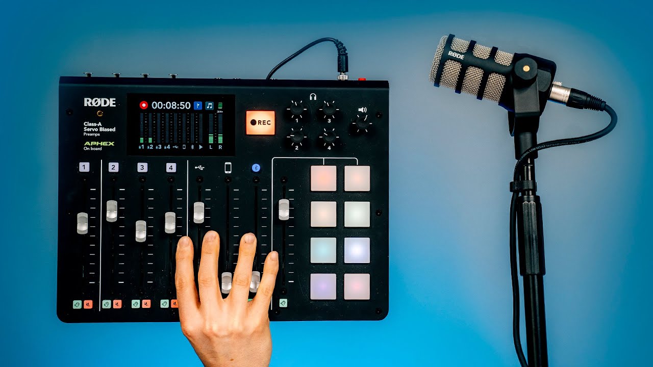 Идеальная настройка подкаста! Настройка и советы по RODECaster Pro и PodMic