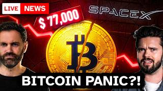 Bitcoin Breaks Below $77K!! Crash Warning, Inflation Shock & SpaceX IPO Hype Bitcoin Breaks Below $77K!! Crash Warning, Inflation Shock & SpaceX IPO Hype