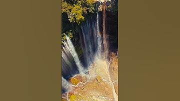 Coban Sewu Java Waterfall 🇮🇩 #shorts