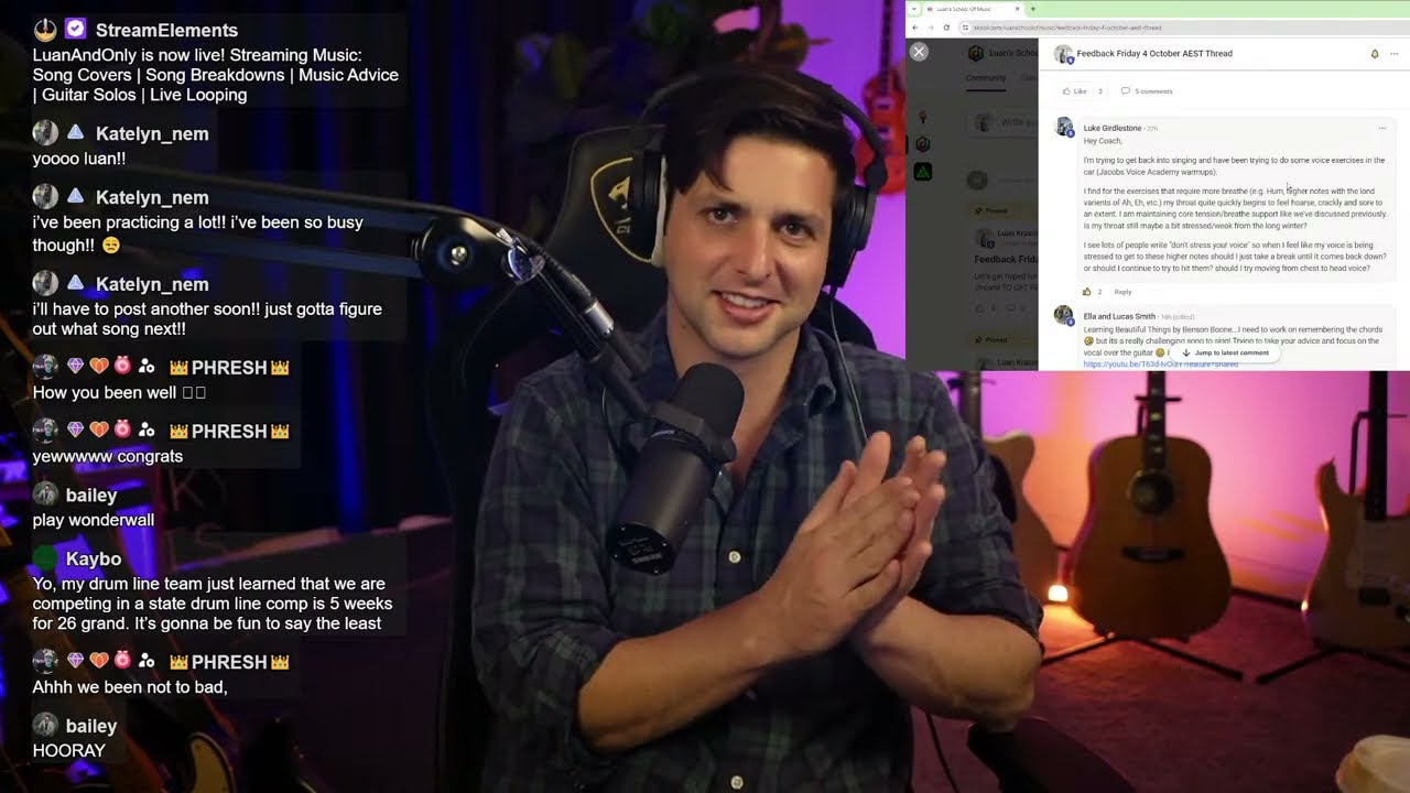 Giving Feedback to my online music students | 11