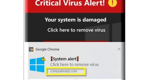 Computeradz.com Push Notifications Removal | Remove Computeradz.com Fake Virus Alert