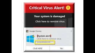 Computeradz.com Push Notifications Removal | Remove Computeradz.com Fake Virus Alert