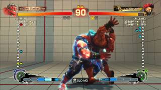 SSF4 AE 2012: Wildcat815/sontyotu (Hakan) vs Asuka83 (Akuma) - Xbox Live Ranked Match