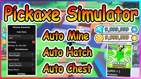 [NEW] Roblox Pickaxe Simulator Script - Auto Mine | Auto Hatch