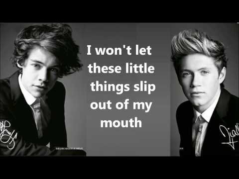 (+) One Direction  Little Things lyrics and pictures