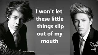 Video thumbnail of "One Direction  Little Things lyrics and pictures"