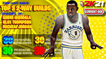 THE TOP 3 2 WAY BUILDS on NBA 2K21 CURRENT GEN! (BEST RARE LOCKDOWN DEFENDER BUILDS!) VOL. 10