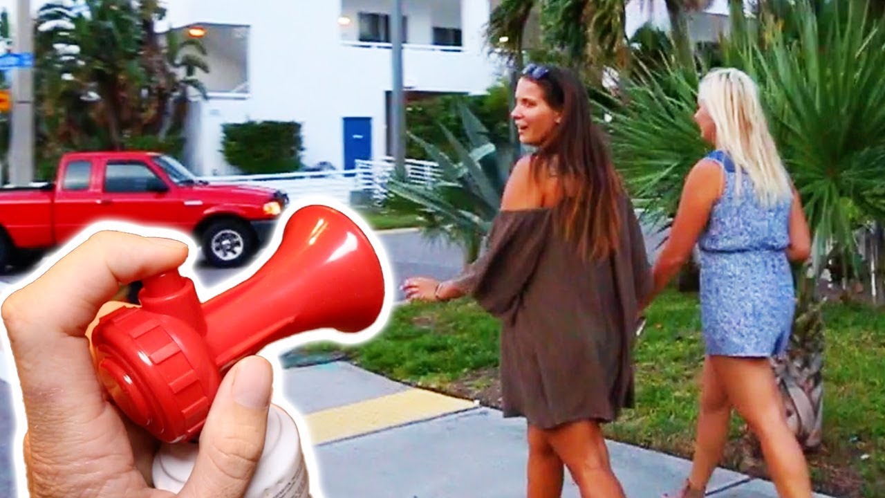 best pranks for friends DRIVE BY AIR HORN PRANK!! (Revenge Is Coming) | JOOGSQUAD PPJT