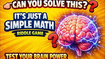 TestYour IQ Level?The easiest maths riddle 99.9%fail #testyouriqlevel #brainteaser #livequize #short