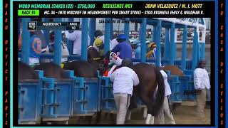 RESILIENCE (JOHN VELAZQUEZ) - WOOD MEMORIAL STAKES G2  $750,000 - 06/04/2024.