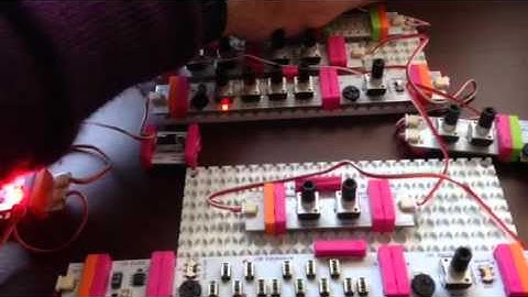 LittleBits Synth Kit plus light sensor