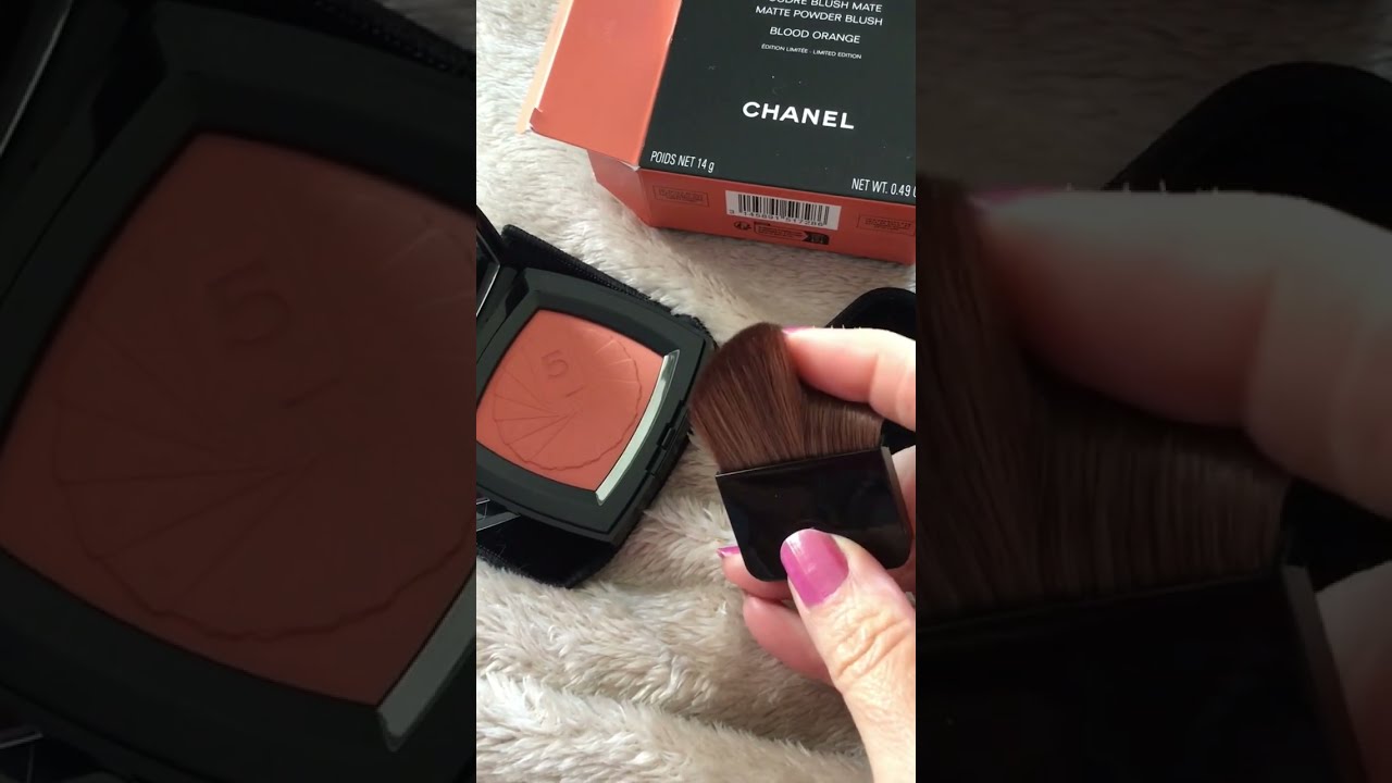 チーク CHANEL LES TAROTS DE CHANEL BLOOD ORANGE CHANEL - BLOOD ORANGE LES TAROTS DE CHANEL Matte Powder