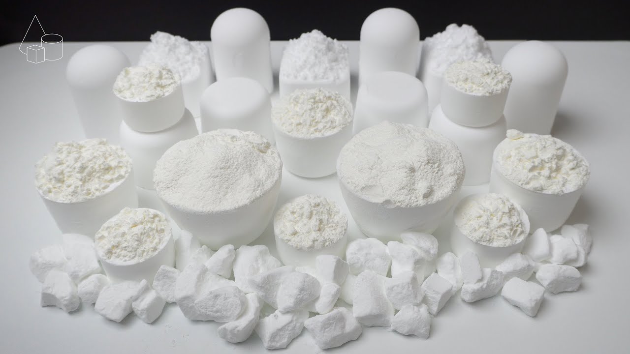 ASMR | Super Soft White Baking Soda & Cornstarch Crush 🤍🌽🎧