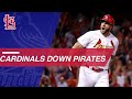 Matt adams hr paul dejongs throw lead cardinals past pirates