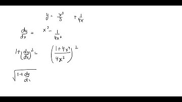 Find the exact area of the surface obtained by rotating the curve about the x-axis. y = (x3/3) + (1…