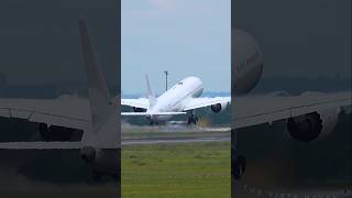 Austrian Airlines Boeing 787-9 Super Takeoff👌🛫#planespotting #airplane #viralmusic #aviation #shorts
